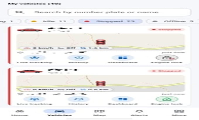 build a real time gps vehicle tracking and fleet management system