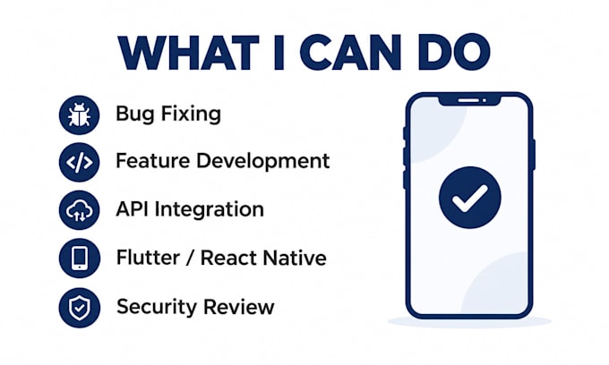 build or fix a secure android and ios mobile app