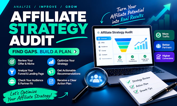 audit your affiliate marketing strategy and create an action plan