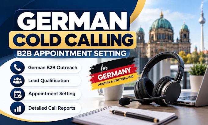 do german cold calling, b2b lead generation and appointment setting