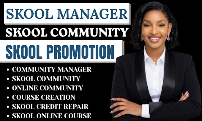 skool community, skool setup, skool manager, skool, online community