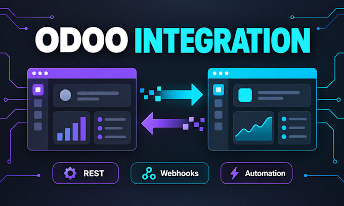 integrate odoo with your API and automate workflows