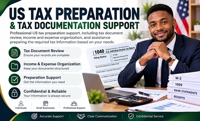 organize your US tax documents for preparation