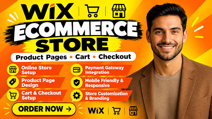 do wix website, ecommerce, product page, cart, checkout, wix website store setup
