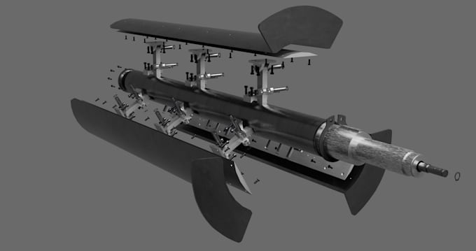 3d industrial design for heavy machinery or custom orders
