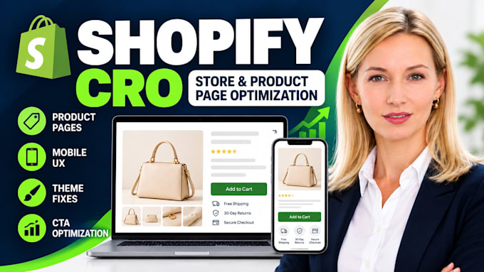 scale your shopify conversion rate, do website cro optimization to boost sales