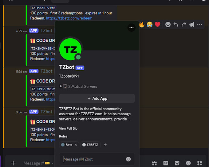 create a custom discord kick or twitch bot for you