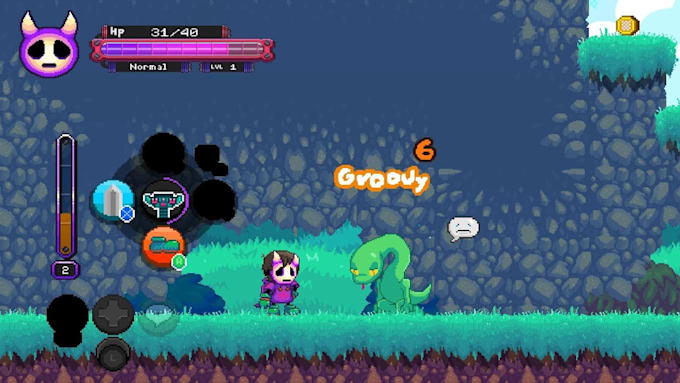 develop a custom 2d platformer mobile or pc game in unity