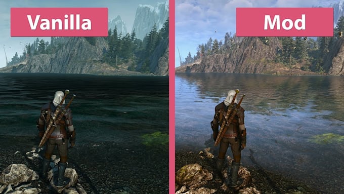 install and configure witcher 3 mods
