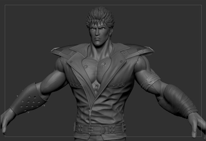do 3d character retopology, pbr texturing your 3d model and uv mapping