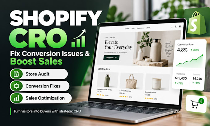 optimize shopify cro fix conversions issues and boost store sales