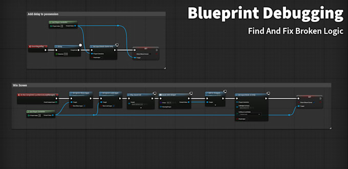fix bugs and blueprint errors in your unreal engine 5 game