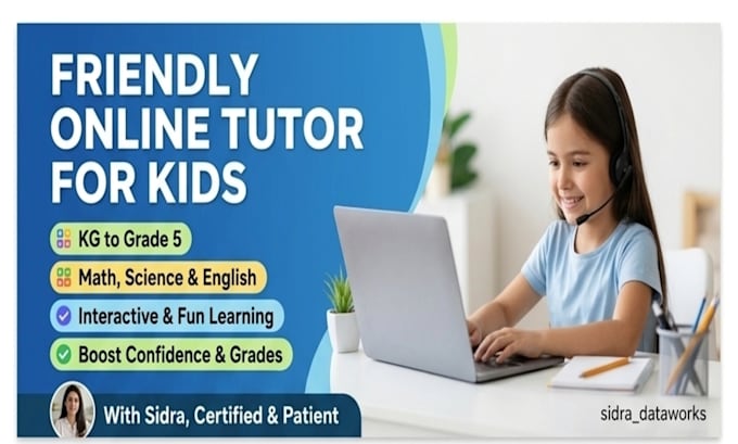 provide online tuition and tutoring for primary school kids