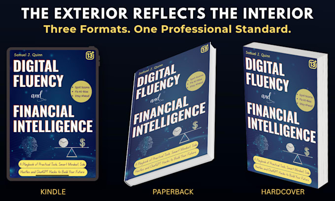 format ebooks, paperbacks and hardcovers for amazon KDP