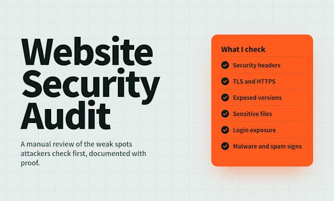 do a website security audit and fix vulnerabilities