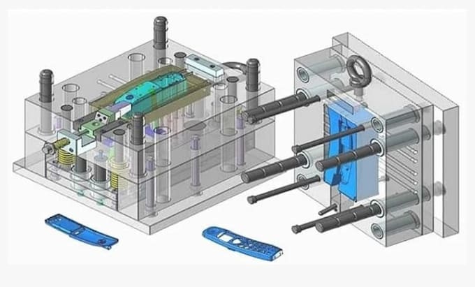 design plastic injection molds with dfm analysis