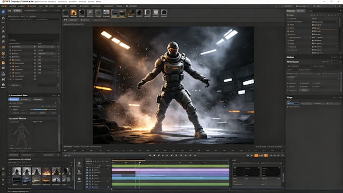 create, port and rig custom sfm model, gmod player model, l4d2 tf2 mmd character