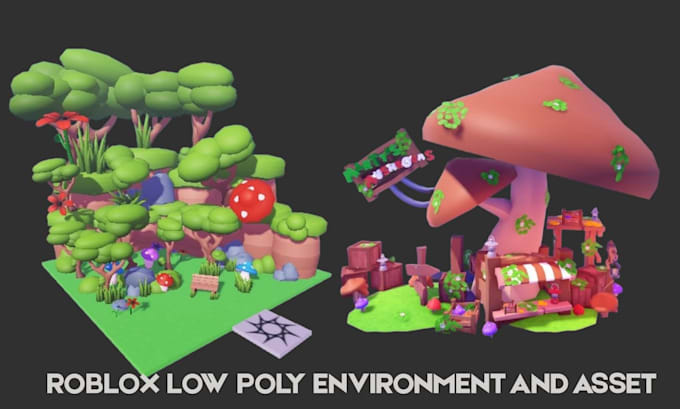 3d roblox map low poly environment roblox low poly game asset for roblox studio
