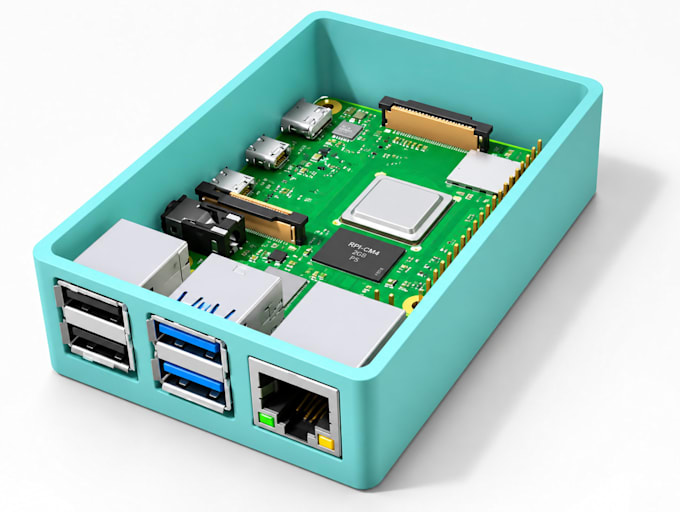 design raspberry pi, arduino enclosure 3d print stl injection molding solidworks
