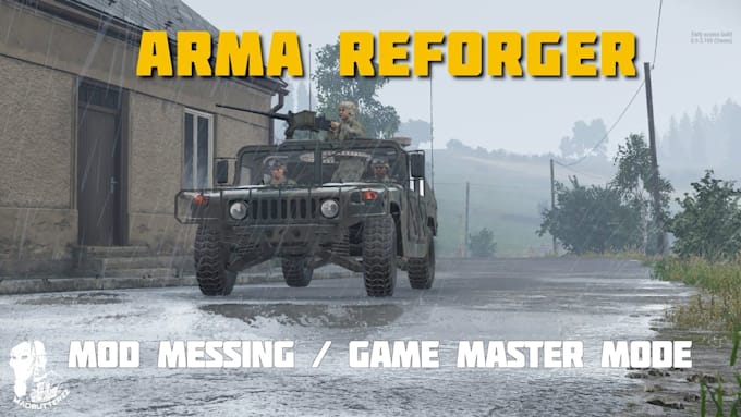 build custom arma reforger bases and design 3d weapon assets