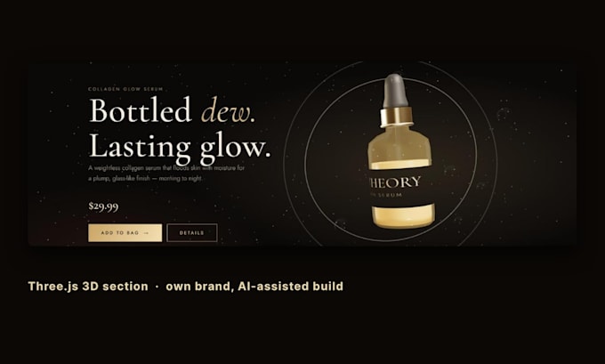 build custom shopify sections with liquid, css and animations