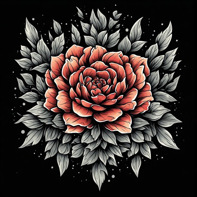 design a modern and minimalist tattoo design