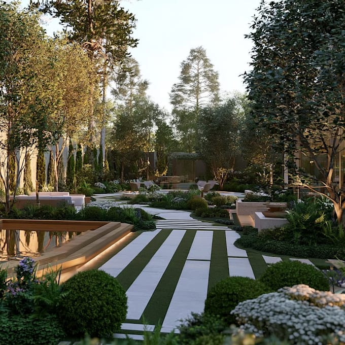 do landscape desig nsite plan ,and landscape design