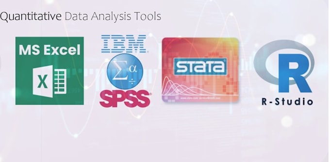 do statistical data analysis with spss, stata, r, python, excel