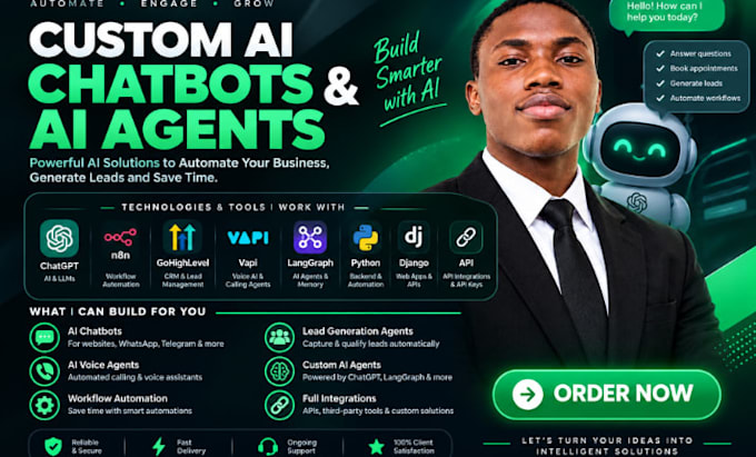build ai voice agent, chatbot