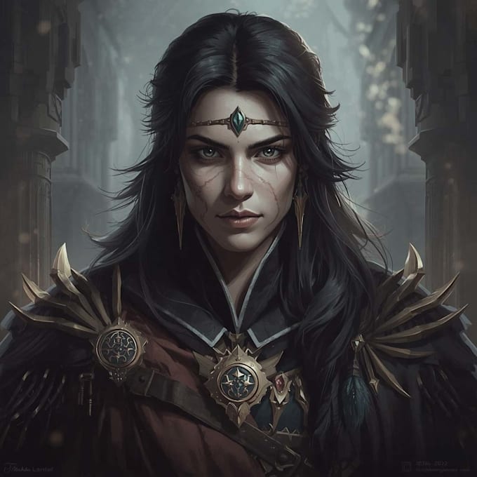 do fantasy  portraits or illustrations