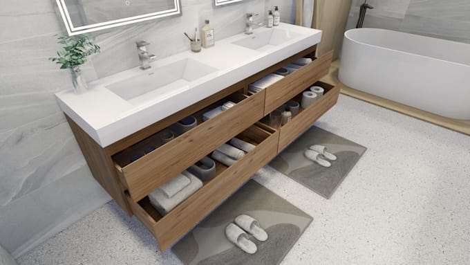 design kitchen cabinets and bathroom vanities in mozaik software
