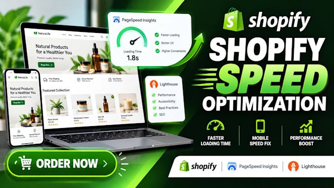 shopify speed optimization shopify website speed shopify pagespeed score up