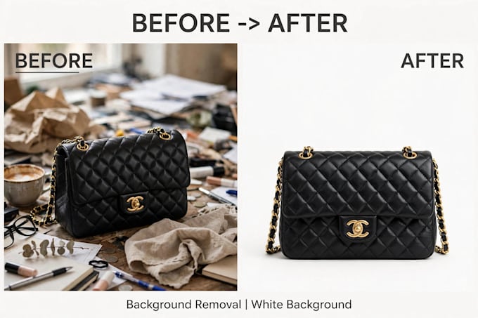 do amazon product photo editing white background retouch