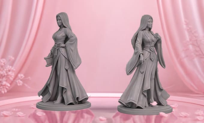 sculpt 3d fantasy characters and miniatures for 3d printing