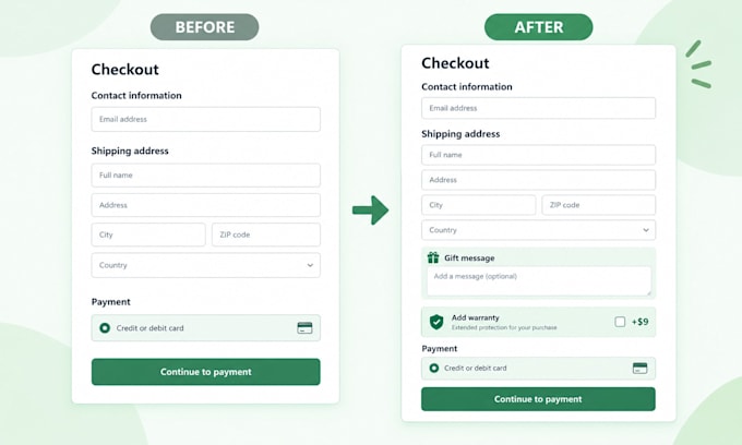 customize your shopify checkout with custom fields
