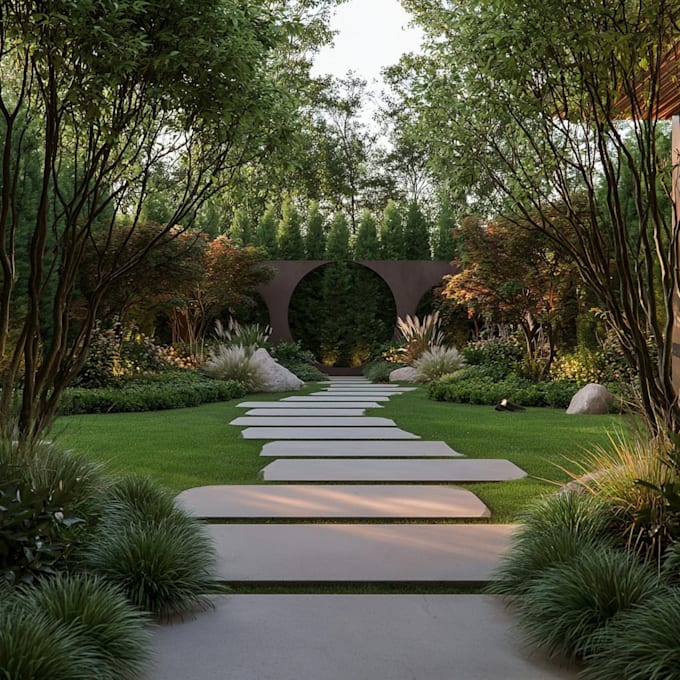 do backyard landscape design as landscape architect