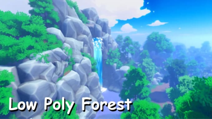 create low poly roblox maps terrain cities lobbies and environment for your game