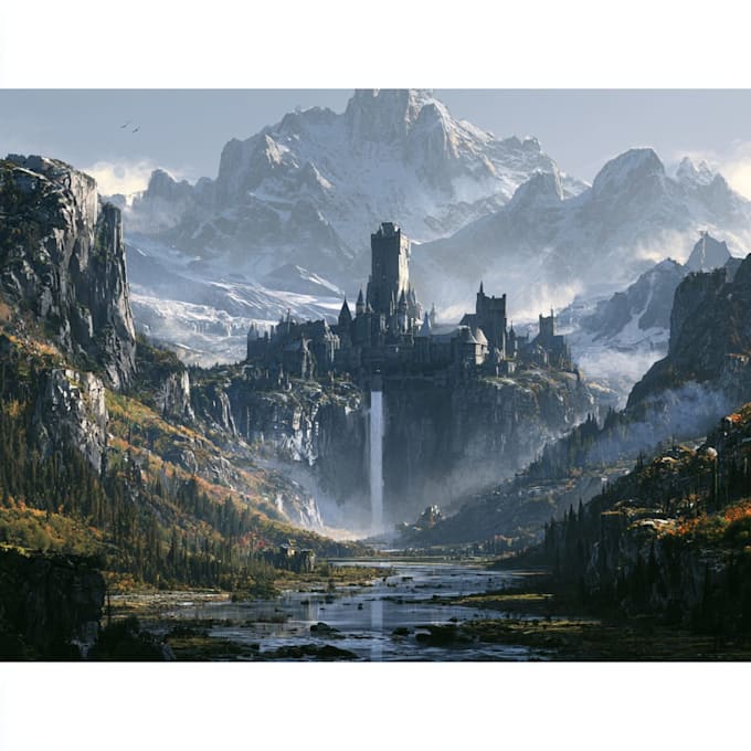 create a  fantasy concept art