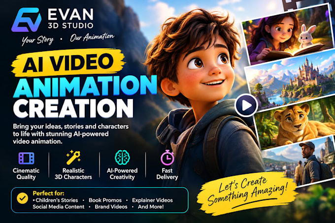 do ai video animation creation