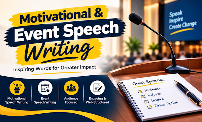 craft motivational speeches, motivational speech for conferences and event
