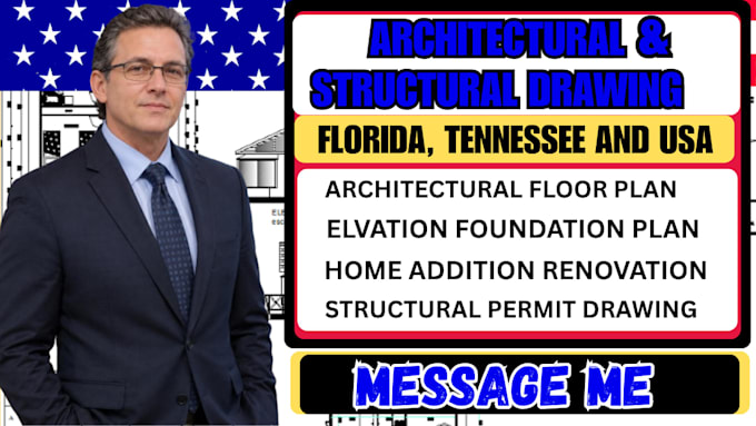 prepare architectural and structural drawing in florida and tennessee