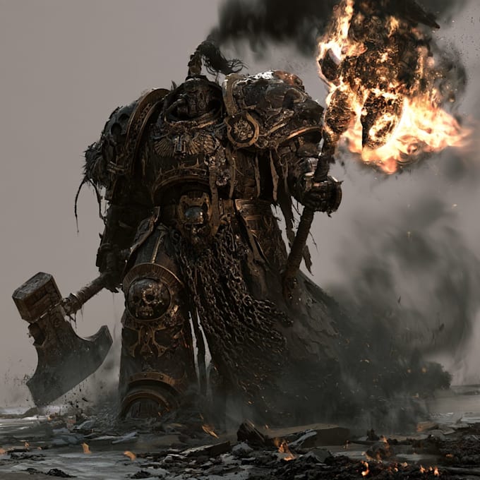 professionally paint your warhammer and tabletop miniatures