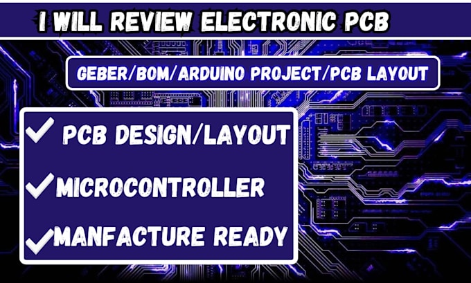 do layout pcb for esp32, stm32, nrf52, raspberry pi, microcontroller schematics
