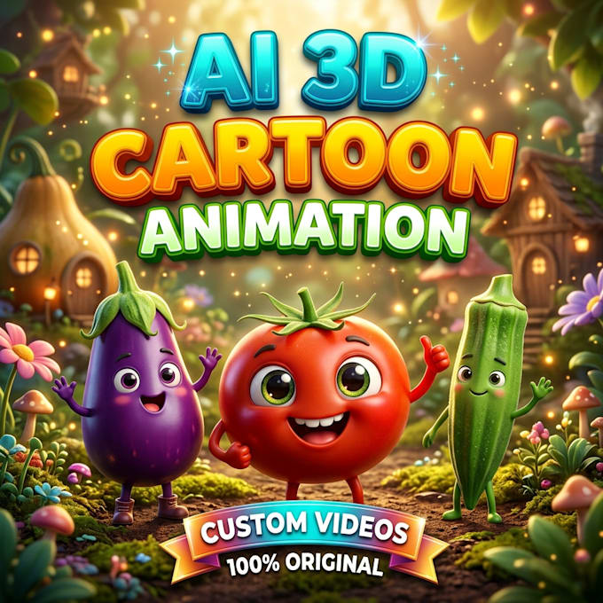 create ai cartoon animation videos