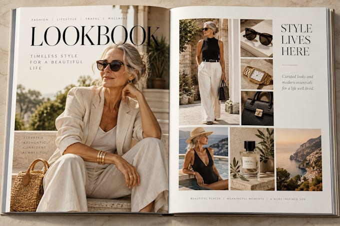 create your brand look book