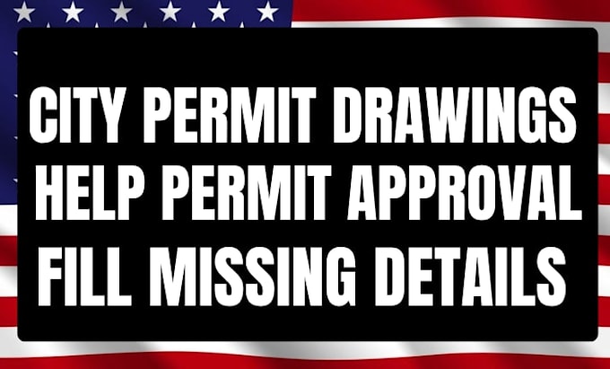 be your california architect for city permit drawing permit ready engineer stamp