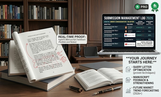 critique your manuscript and research literary agents