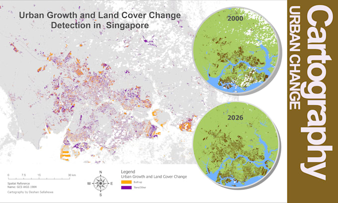 create a custom map illustration and vector map design