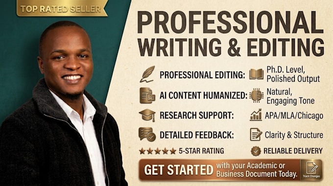 manually proofread, edit, humanize your thesis, dissertation