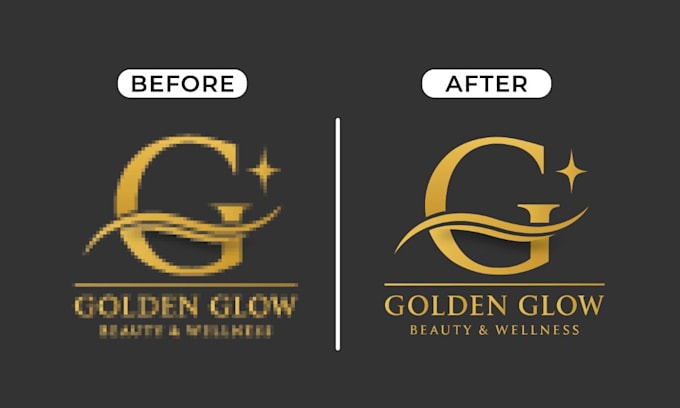 do professionally redesign and refine your existing logo